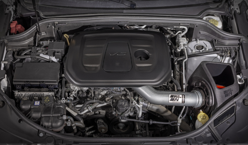 Jeep Grand Cherokee L Performance Air Intake - K&N Engineering - NextGen Aluminum Cold Air Intake - `16-`22